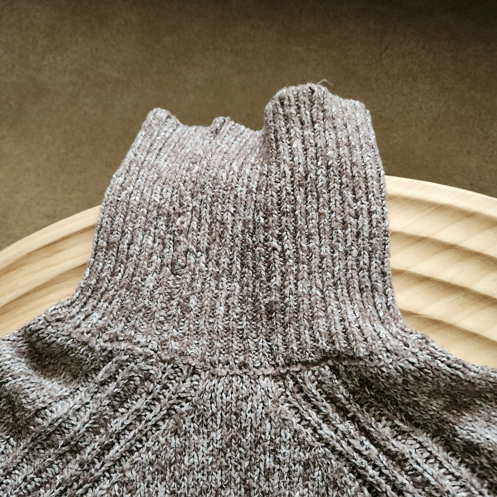 Forever 21 Marled Turtleneck Raglan Knitwear Sweater Size Small - Picture 7 of 12